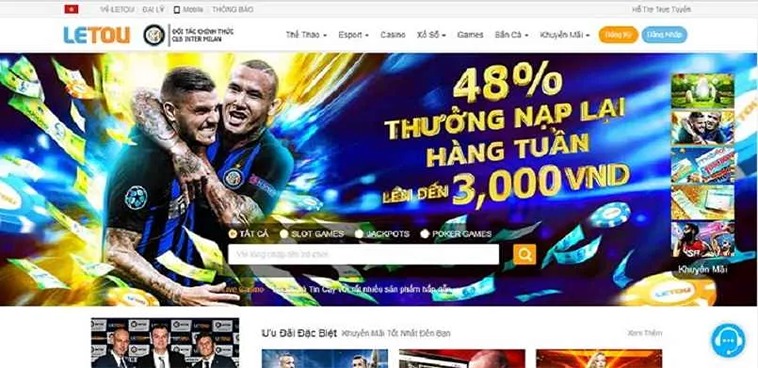 Thưởng Nạp Đầu Tại Letou: Tân Thủ Không Thể Bỏ Qua 2 Thưởng Nạp Đầu Tại Letou: Tân Thủ Không Thể Bỏ Qua